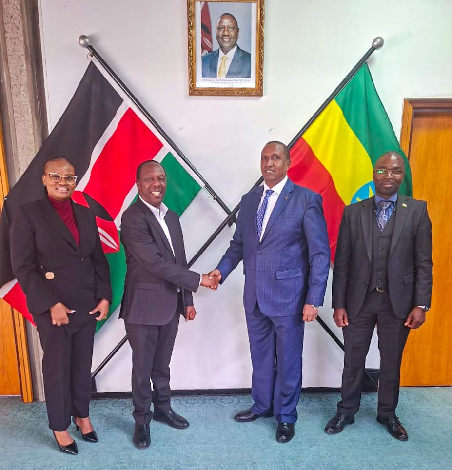Forestry Principal Secretary Mr. Gitonga Mugambi undertook key engagements in Addis Ababa, Ethiopia, to strengthen Kenya’s collaboration with international and regional partners on ecosystem restoration and sustainable forestry.