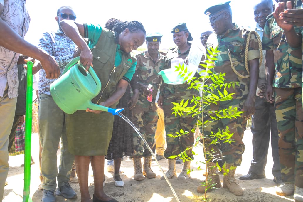 The Cabinet Secretary for Environment, Climate Change and Forestry, Dr. Deborah M. Barasa, launched two major national policy instruments at Nadoto Primary School in Turkana County aimed at restoring degraded drylands and strengthening climate resilience.