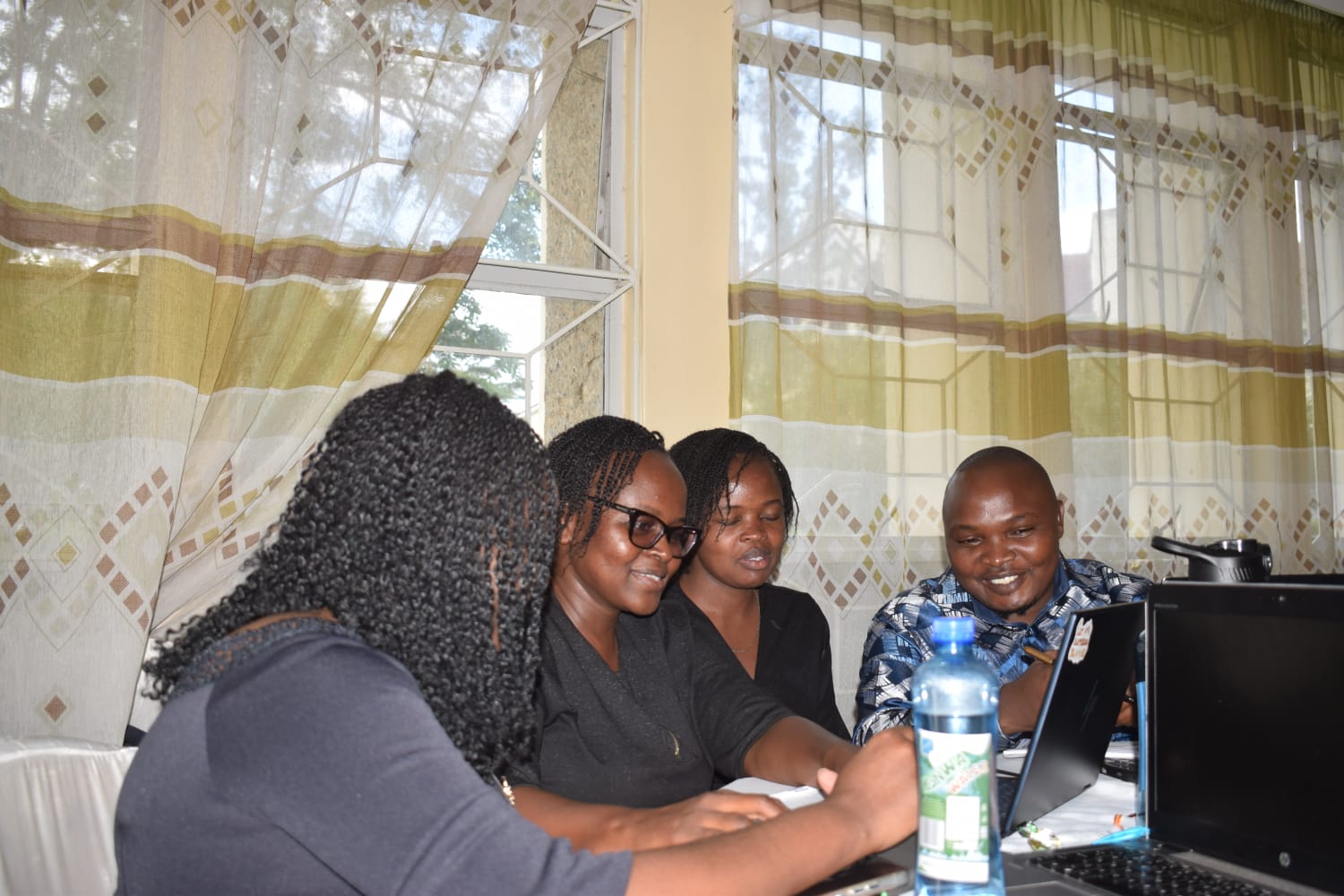 Technical officers consolidate community proposals under the KEWASIP grant framework to enhance community-led restoration and livelihood.