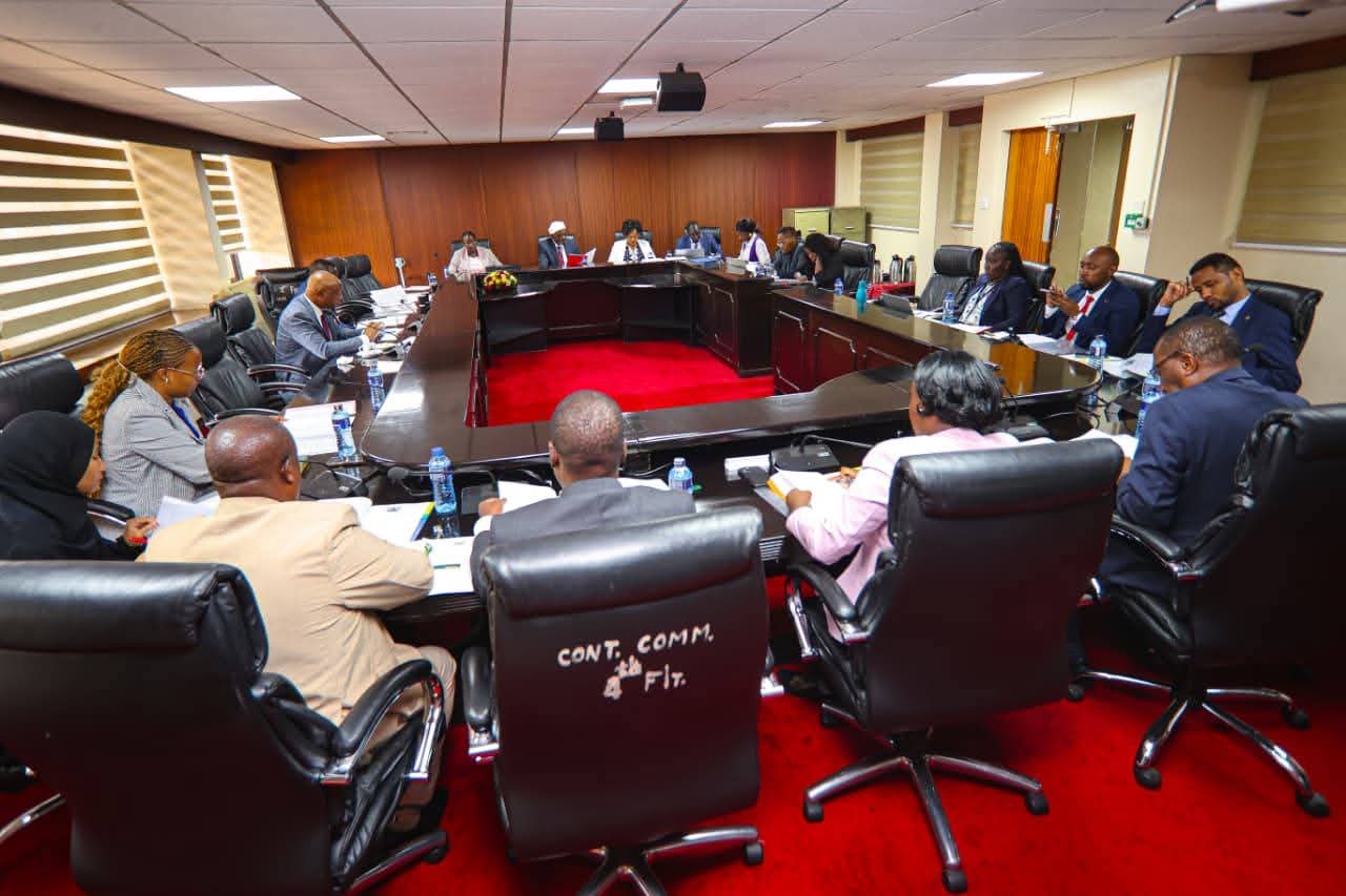 ongoing session of the Parliamentary committee and Ministry Of Enviroment Climate Change & Forestry Led by Dr. Deborah M. Barasa on the Gazettement of Mukogodo Forest