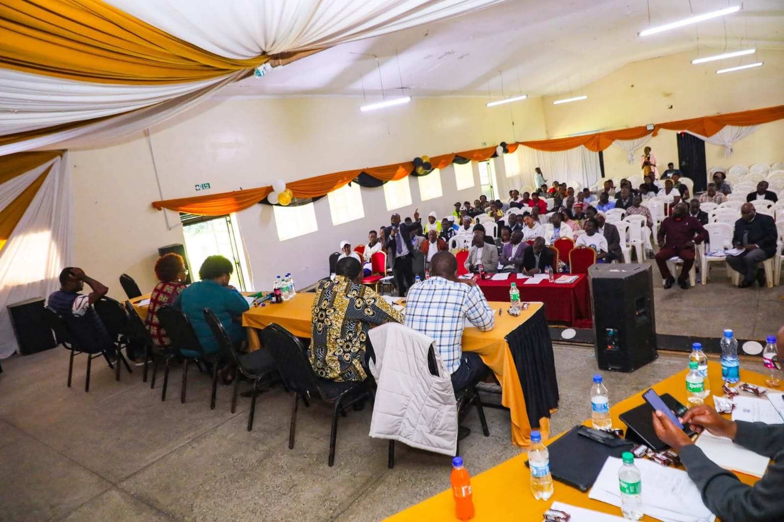 ongoing session of the concluding public hearing on Forest Bills Hearing 