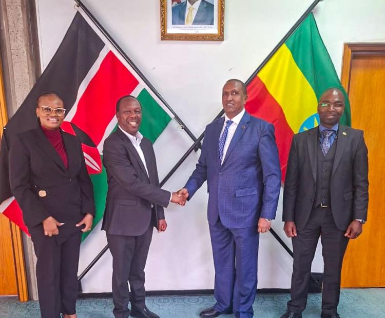 Forestry Principal Secretary Mr. Gitonga Mugambi undertook key engagements in Addis Ababa, Ethiopia, to strengthen Kenya’s collaboration with international and regional partners on ecosystem restoration and sustainable forestry.