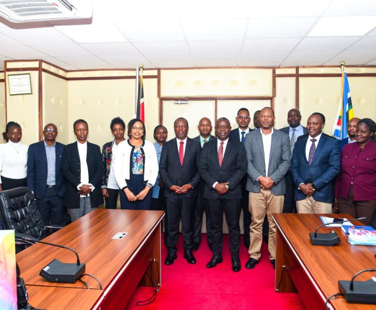 Forestry Principal Secretary Mr. Gitonga Mugambi chaired a high-level meeting with representatives from the International Union for the Conservation of Nature (IUCN) to advance key policy reforms on sustainable forest management and biodiversity conservation in Kenya.