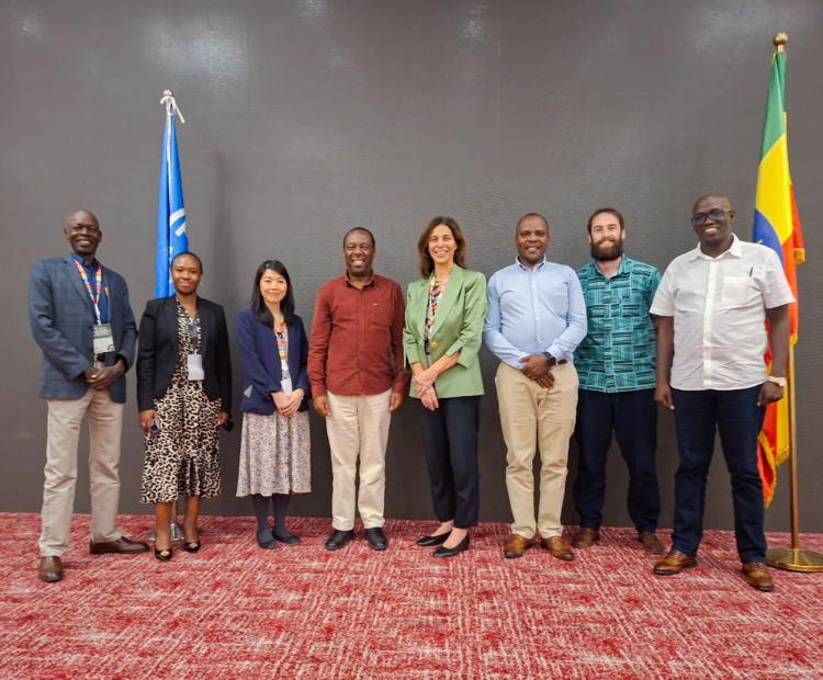  Forestry Principal Secretary Mr. Gitonga Mugambi presided over the opening of the Africa Regional Exchange on Scaling Solutions for Decoupling Agricultural Production from Deforestation in Addis Ababa, Ethiopia.