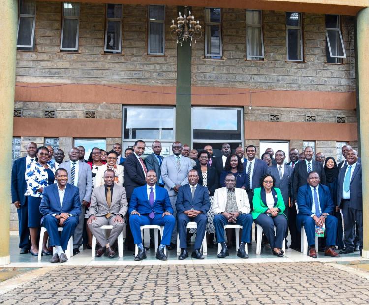 Forestry Principal Secretary Mr. Gitonga Mugambi on 15th April, 2026 convened a sectoral meeting at the KFS Karura Headquarters