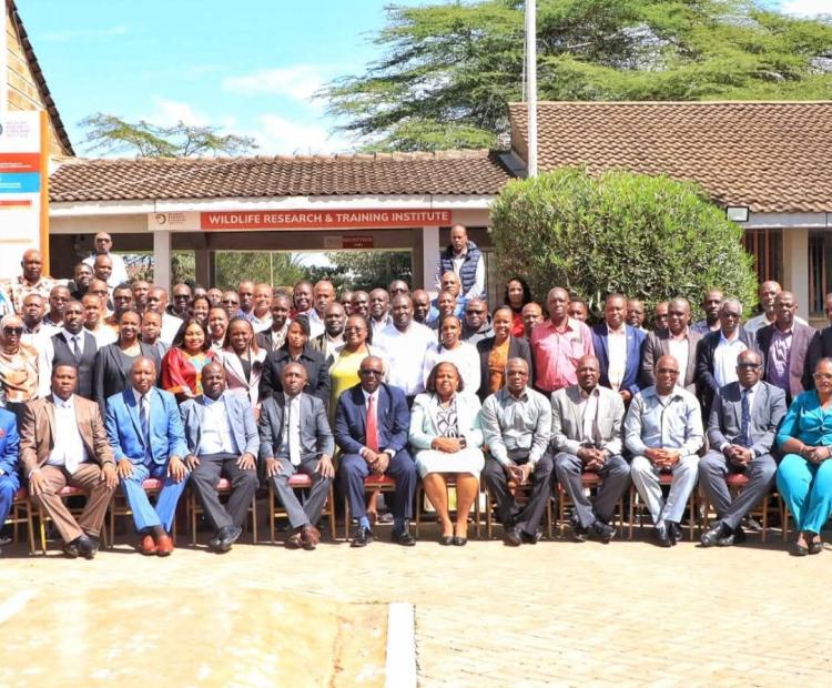 KEWASIP Officials Led by its coordinator Dr Winnie Musila and diffrent county officials during the introductory meeting in Naivasha